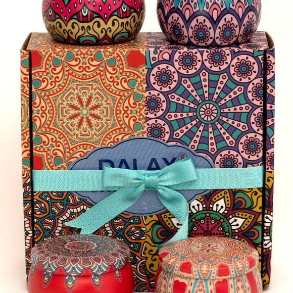 Large Size Scented Candles Gift Set, Natural Soy Wax candle Gift Sets for women - Picture 7 of 7